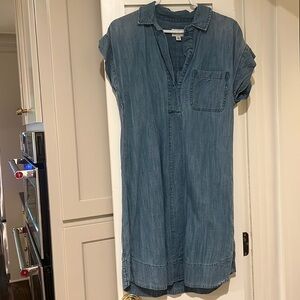 Medium j crew denim dress